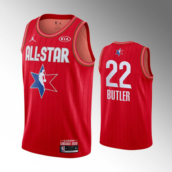 Maillot All Star 2020 enfant Jimmy Butler 22 Rouge